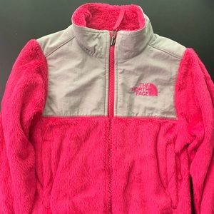 Girls North Face XXS Zip Up Fleece